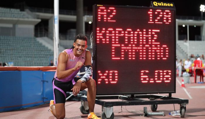 Πανελλήνιο ρεκόρ στα 6,08 μέτρα από τον Γορτύνιο Εμμανουήλ Καραλή
