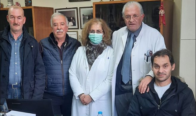 Αντιπροσωπεία ΑΜΕΑ επισκέφτηκε το Κέντρο Υγείας Τρίπολης (εικόνες)