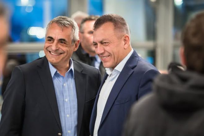 Στην εκδήλωση απολογισμού του ΕΚΟ Ράλλυ Ακρόπολις ο Κώστας Τζιούμης