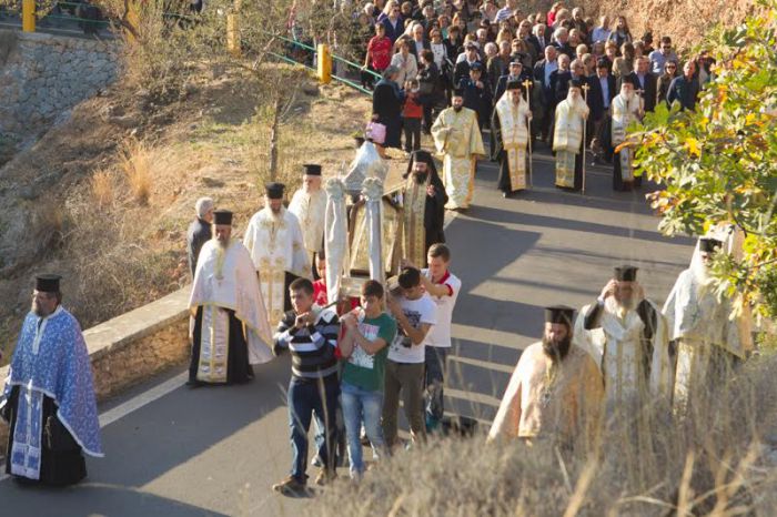 Η μεγάλη εορτήτων Εισοδίων γιορτάζεται στο Λεωνίδιο (εικόνες)