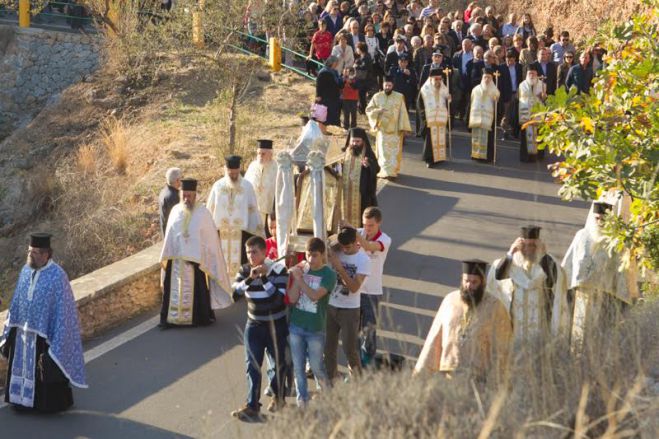 Η μεγάλη εορτήτων Εισοδίων γιορτάζεται στο Λεωνίδιο (εικόνες)