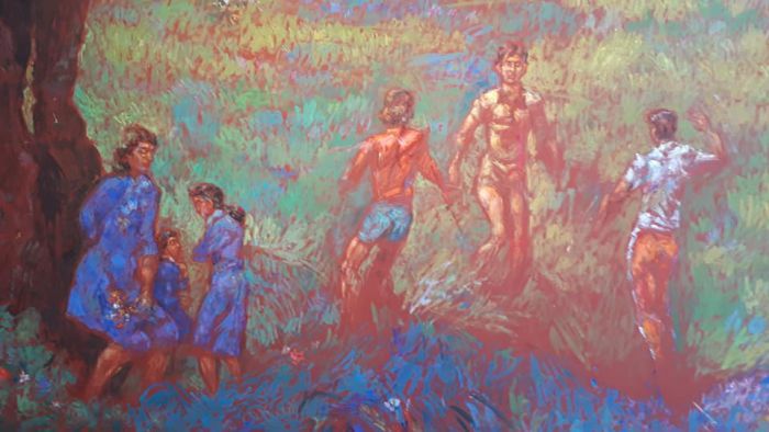 &Tau;&rho;ί&pi;&omicron;&lambda;&eta; | &Tau;&omicron; &beta;&rho;ά&delta;&upsilon; &tau;&alpha; &epsilon;&gamma;&kappa;&alpha;ί&nu;&iota;&alpha;&sigmaf; έ&kappa;&theta;&epsilon;&sigma;&eta;&sigmaf; &zeta;&omega;&eta;&gamma;&rho;&alpha;&phi;&iota;&kappa;ή&sigmaf; &sigma;&tau;&eta; &mu;&nu;ή&mu;&eta; &tau;&omega;&nu; &theta;&upsilon;&mu;ά&tau;&omega;&nu; &tau;&eta;&sigmaf; &mu;&epsilon;&gamma;ά&lambda;&eta;&sigmaf; &phi;&omega;&tau;&iota;ά&sigmaf;