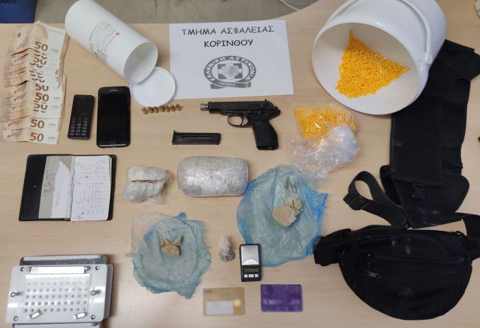 Συλλήψεις για διακίνηση ναρκωτικών ουσιών σε περιοχές της Κορινθίας και της Αττικής