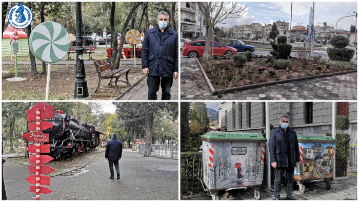 &Tau;&zeta;&iota;&omicron;ύ&mu;&eta;&sigmaf;: "&Omicron;&mu;&omicron;&rho;&phi;&alpha;ί&nu;&omicron;&upsilon;&mu;&epsilon; &tau;&eta;&nu; &Tau;&rho;ί&pi;&omicron;&lambda;&eta;, &beta;&epsilon;&lambda;&tau;&iota;ώ&nu;&omicron;&upsilon;&mu;&epsilon; &tau;&eta;&nu; &kappa;&alpha;&theta;&eta;&mu;&epsilon;&rho;&iota;&nu;ό&tau;&eta;&tau;&alpha;, &mu;&epsilon; &mu;&iota;&kappa;&rho;έ&sigmaf; &kappa;&alpha;&iota; &mu;&epsilon;&gamma;ά&lambda;&epsilon;&sigmaf; &pi;&alpha;&rho;&epsilon;&mu;&beta;ά&sigma;&epsilon;&iota;&sigmaf;"! (vd)