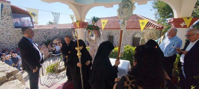 Πανηγυρικός Εορτασμός της Υψώσεως του Τιμίου Σταυρού στην Ιερά Μονή Άνω Χρέπας