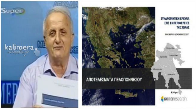 TV Super | Δημοσκόπηση της Κάπα Research για την Περιφέρεια Πελοποννήσου – Πότε θα ανακοινωθεί το αποτέλεσμα!