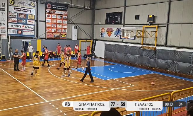 Α1 ΕΚΑΣΚΕΝΟΠ | Ήττα για τον Πελασγό στην έδρα του Σπαρτατικού (vd)