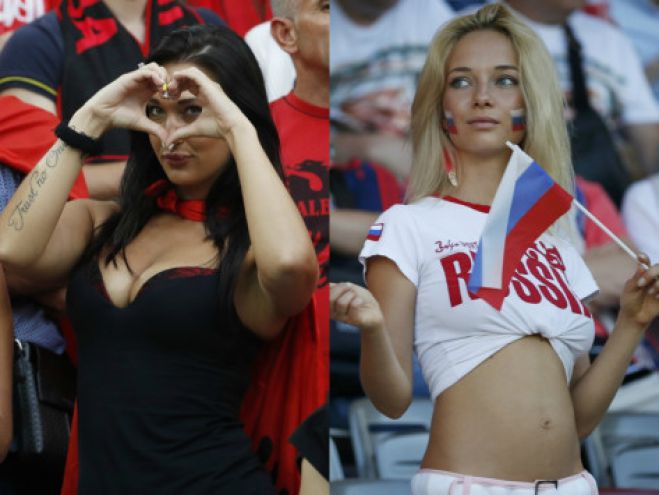 Euro 2016: Οι &quot;καυτές&quot; παρουσίες που ... αναστάτωσαν τις εξέδρες! (εικόνες)