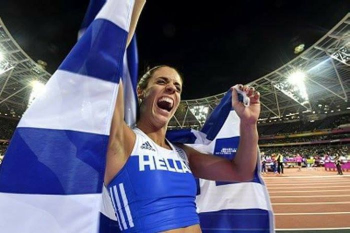 Το χρυσό μετάλλιο της Κατερίνας Στεφανίδη ... μέσα από το φακό του Βασίλη Κουτρουμάνου!