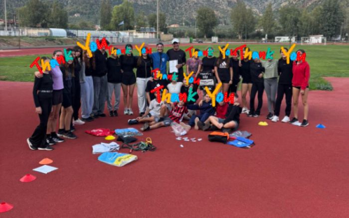 Αθλητικός Σύλλογος Λεωνιδίου | Συνάντηση με τον Μαραθωνοδρόμο Σαράντο Κυρίο