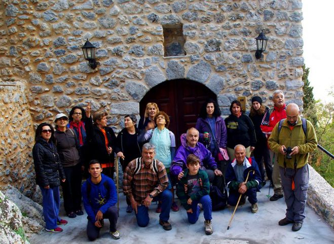 Από τη Μονή Σίντζας προς τα Τσιτάλια περπάτησαν οι πεζοπόροι Τυρού (vd)