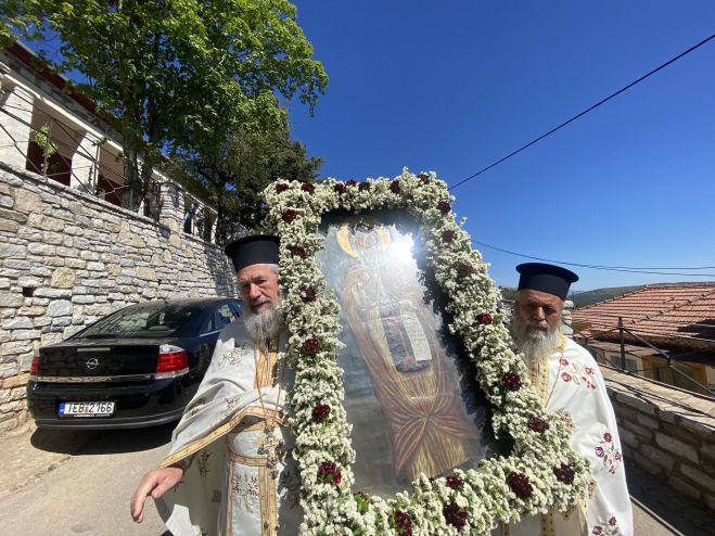 Άγιος Πέτρος | Εορτή Αγίου Νείλου Κυνουριέως στην γενέτειρα του (εικόνες)