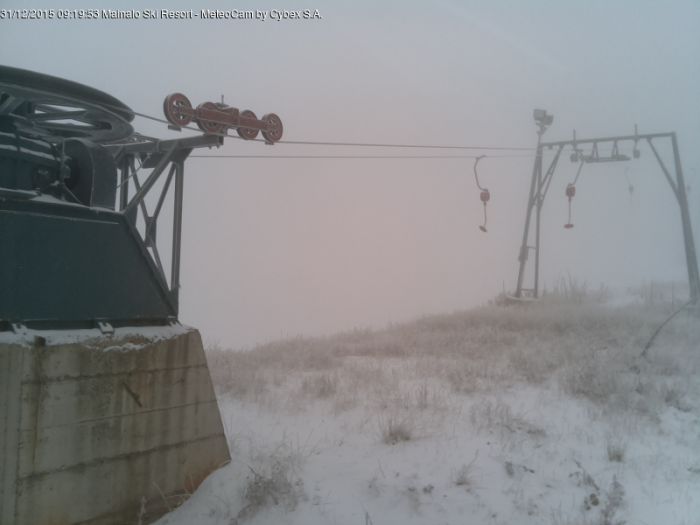 Όλα λευκά στο Χιονοδρομικό! Θα ανοίξουν οι πίστες για σκι;