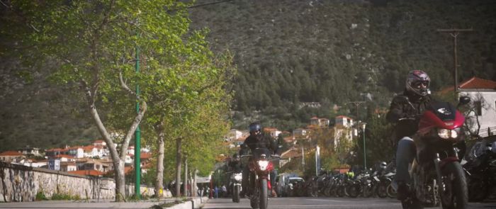 Εντυπωσιακό βίντεο από το Οδοιπορικό με μοτοσικλέτες στο Λεωνίδιο! (vd)