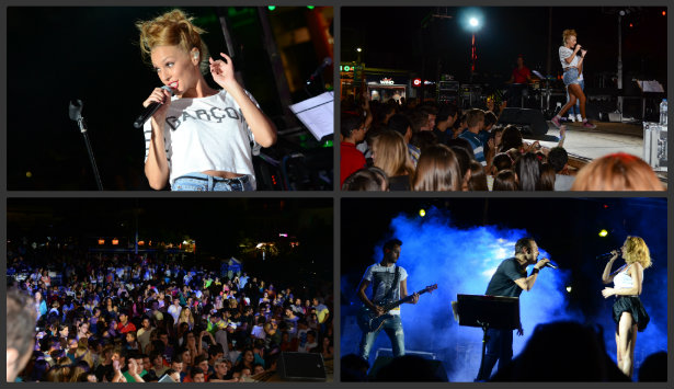 Συναυλία με την Τάμτα και το συγκρότημα Cabin 54 στην κεντρική Πλατεία Μεγαλόπολης (εικόνες – βίντεο)