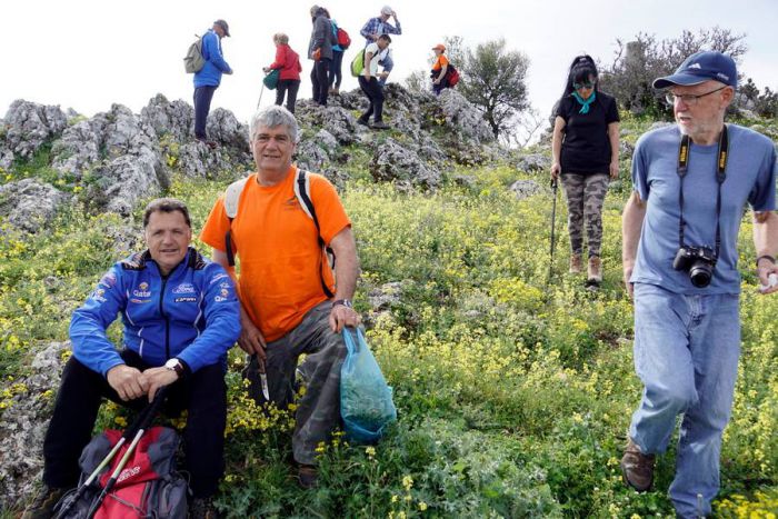 Οι Τσάκωνες Περιπατητές ανέβηκαν στο Κάστρο της Ωριάς! (vd)