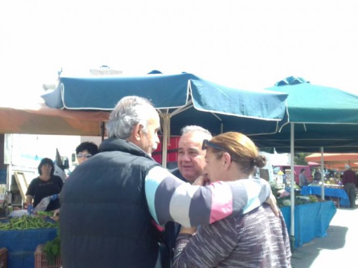 Επίσκεψη Βόσνου σε λαϊκές αγορές της Τρίπολης