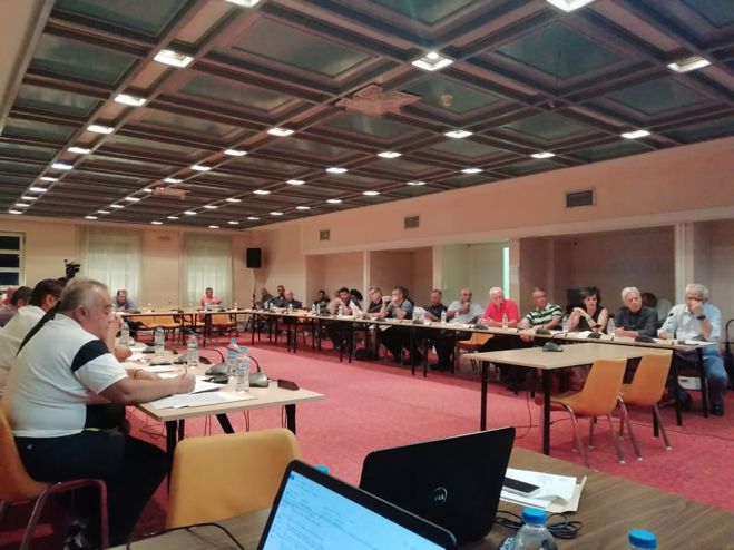 &Sigma;&epsilon; &phi;&omicron;&rho;&tau;&iota;&sigma;&mu;έ&nu;&omicron; &kappa;&lambda;ί&mu;&alpha; &eta; &tau;&epsilon;&lambda;&epsilon;&upsilon;&tau;&alpha;ί&alpha; &sigma;&upsilon;&nu;&epsilon;&delta;&rho;ί&alpha;&sigma;&eta; &tau;&omicron;&upsilon; &Delta;&eta;&mu;&omicron;&tau;&iota;&kappa;&omicron;ύ &Sigma;&upsilon;&mu;&beta;&omicron;&upsilon;&lambda;ί&omicron;&upsilon; &sigma;&tau;&eta;&nu; &Tau;&rho;ί&pi;&omicron;&lambda;&eta;