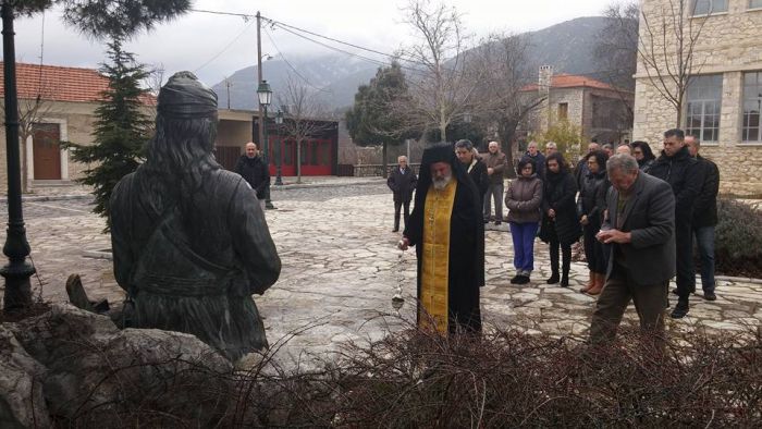 Στο Ελληνικό Γορτυνίας δεν ξέχασαν τον Θεόδωρο Κολοκοτρώνη (εικόνες)