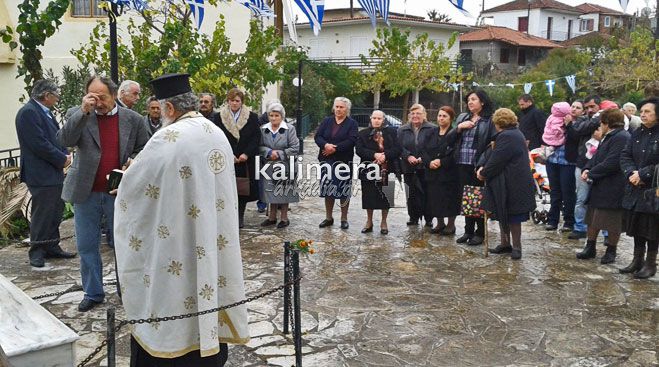 Κατάθεση στεφάνων για τους πεσόντες του &#039;40 στις Ράχες Γορτυνίας (εικόνες)