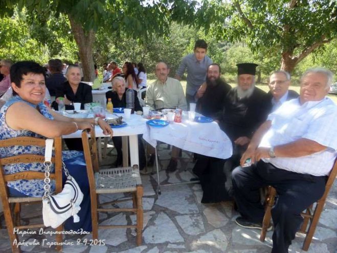 Η γιορτή της Παναγίας στην Αράχωβα Γορτυνίας (εικόνες)