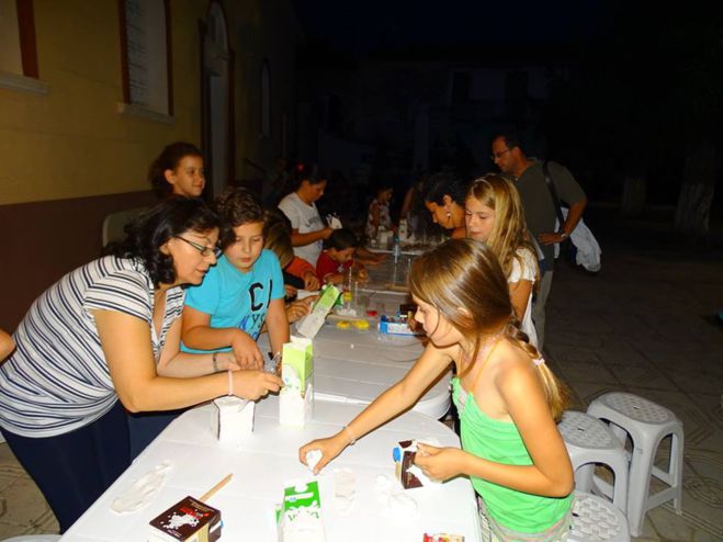 Χρωματιστά φαναράκια από πηλό έφτιαξαν τα παιδιά στις Κολλίνες (εικόνες)!