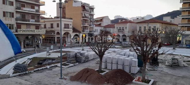 Σμυρνιώτης για την πλατεία Αγίου Βασιλείου: "Ελπίζω το έργο να τελειώσει πριν "τελειώσει" τις επιχειρήσεις του κέντρου της Πόλης"