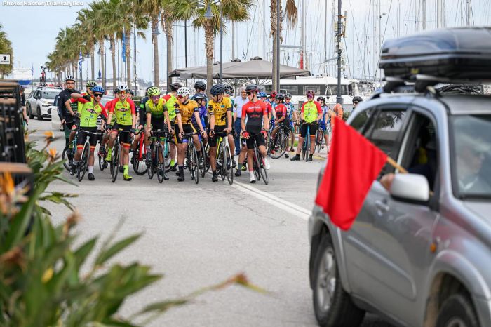 Ποδηλάτες της ΑΕΚ Τρίπολης σε διήμερο αγώνα στην Κω
