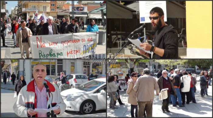 &Delta;ύ&omicron; &chi;&omega;&rho;&iota;&sigma;&tau;έ&sigmaf; &alpha;&pi;&epsilon;&rho;&gamma;&iota;&alpha;&kappa;έ&sigmaf; &delta;&iota;&alpha;&delta;&eta;&lambda;ώ&sigma;&epsilon;&iota;&sigmaf; &sigma;&tau;&omicron; &kappa;έ&nu;&tau;&rho;&omicron; &tau;&eta;&sigmaf; &Tau;&rho;ί&pi;&omicron;&lambda;&eta;&sigmaf; (vd)