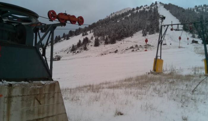 Η κατάσταση στο Χιονοδρομικό Κέντρο της Οστρακίνας