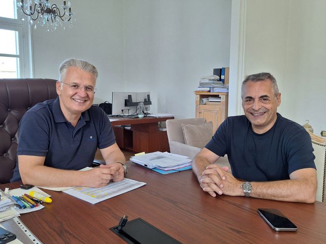 Προετοιμασία έργων στο επίκεντρο της συνάντησης Πτωχού - Τζιούμη στην Τρίπολη