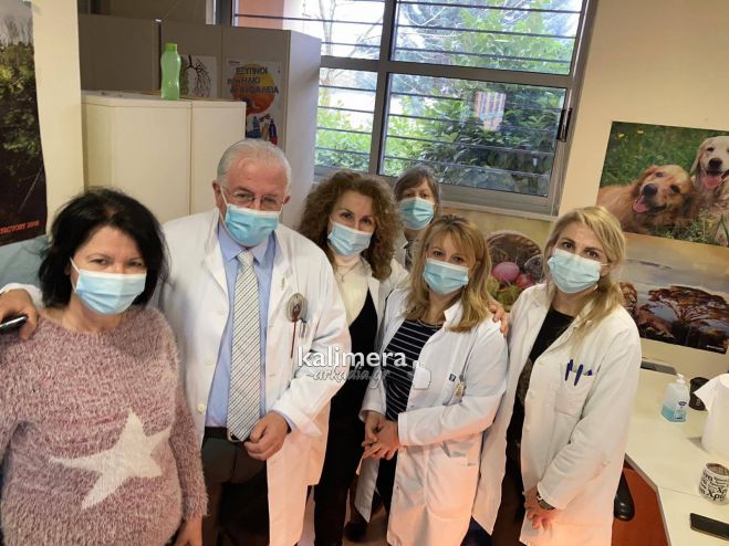 Ο Γιώργος Κούβελας στο &quot;Καλημέρα Αρκαδία&quot; | Χιλιάδες εμβολιασμοί, test covid και ακτινολογικό μηχάνημα στο Κέντρο Υγείας Τρίπολης (vd)