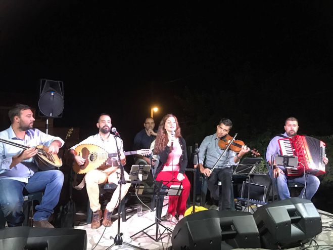 Μια υπέροχη μουσική βραδιά με την Αρετή Κετιμέ στο χωριό Παναγιά Γορτυνίας! (vd)