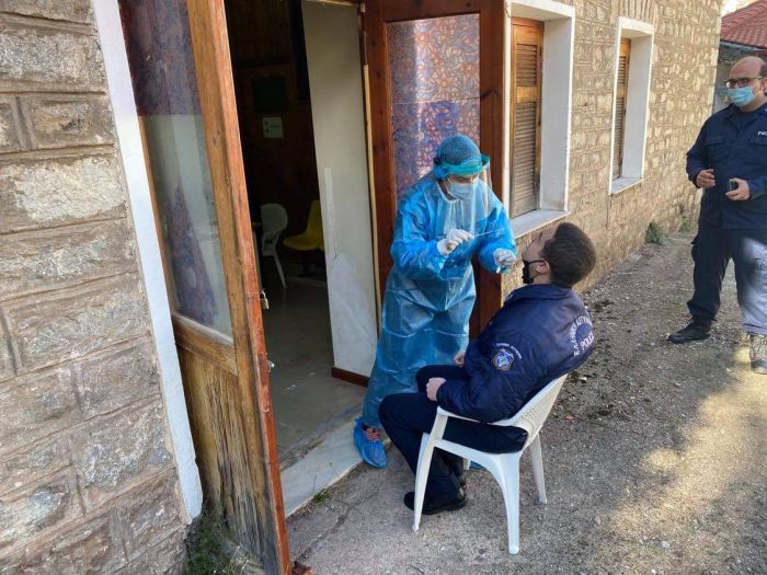Αρνητικά και τα 270 rapid test για κορωνοϊό στη Γορτυνία! (εικόνες)
