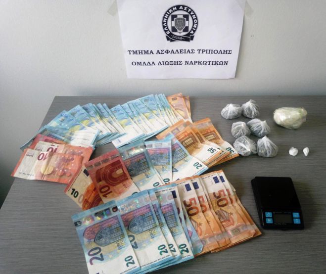 Δέμα με κοκαΐνη εντόπισε η Ασφάλεια στην Τρίπολη - Δύο συλλήψεις!