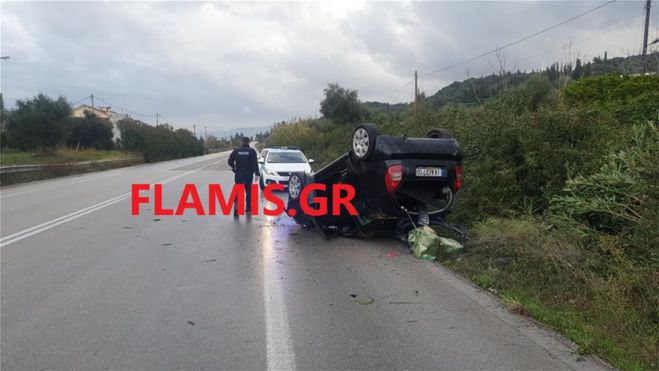 Τροχαίο - σοκ στο δρόμο &quot;Πατρών - Πύργου&quot; | Άγιο είχαν μητέρα και το παιδάκι της ... (εικόνες)