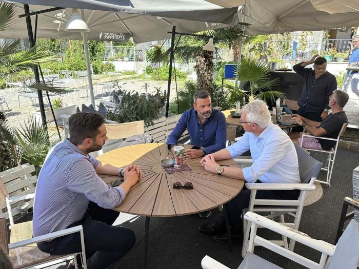 Συναντήσεις Σμυρνιώτη με στελέχη της Κολυμβητικής Ομοσπονδίας Ελλάδος: "Ανάγκη να επαναλειτουργήσει άμεσα το Κολυμβητήριο της Τρίπολης"