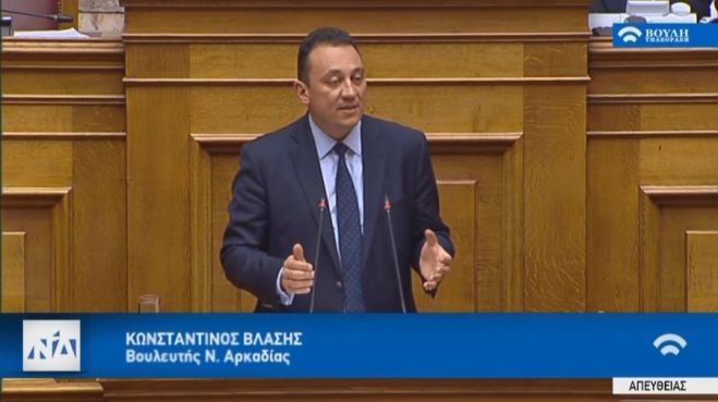 &Beta;&lambda;ά&sigma;&eta;&sigmaf;: &laquo;&Eta; &kappa;&upsilon;&beta;έ&rho;&nu;&eta;&sigma;&eta; &Sigma;&Upsilon;&Rho;&Iota;&Zeta;&Alpha; &kappa;&alpha;&iota; &omicron; &kappa;. &Gamma;&alpha;&beta;&rho;ό&gamma;&lambda;&omicron;&upsilon; &theta;έ&tau;&omicron;&upsilon;&nu; &sigma;&epsilon; &kappa;ί&nu;&delta;&upsilon;&nu;&omicron; &tau;&omicron; &mu;έ&lambda;&lambda;&omicron;&nu; &tau;&omicron;&upsilon; &Pi;&alpha;&nu;&epsilon;&pi;&iota;&sigma;&tau;&eta;&mu;ί&omicron;&upsilon; &Pi;&epsilon;&lambda;&omicron;&pi;&omicron;&nu;&nu;ή&sigma;&omicron;&upsilon;&raquo; (vd)
