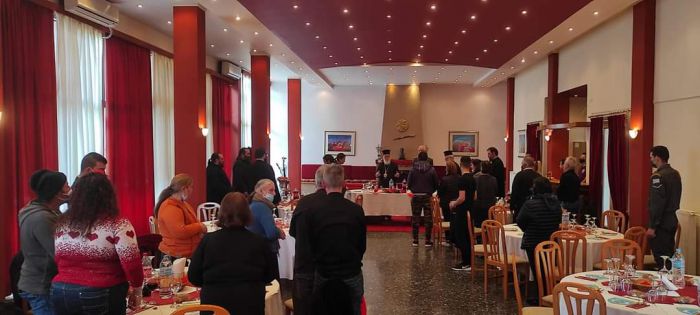 Ζεστή ατμόσφαιρα στο &quot;γεύμα Αγάπης&quot; στην Τρίπολη (εικόνες)