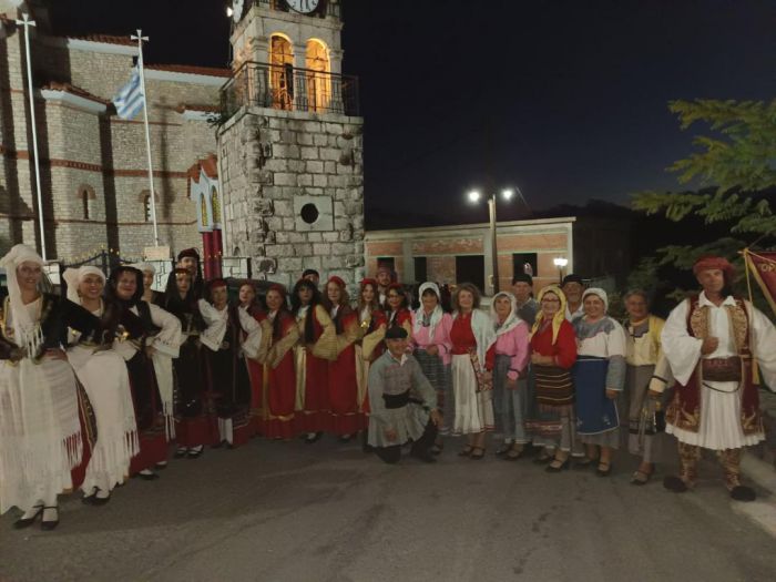 Ο Χορευτικός Όμιλος Τρίπολης στο "Μέλι Fest" στον Άκοβο