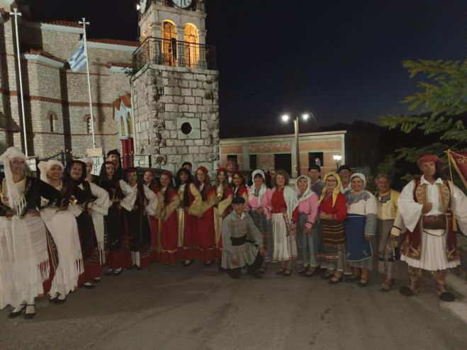 Ο Χορευτικός Όμιλος Τρίπολης στο &quot;Μέλι Fest&quot; στον Άκοβο