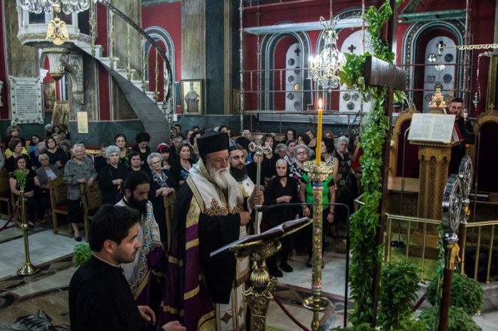 Η Ακολουθία των Χαιρετισμών του Τιμίου Σταυρού στην Τρίπολη