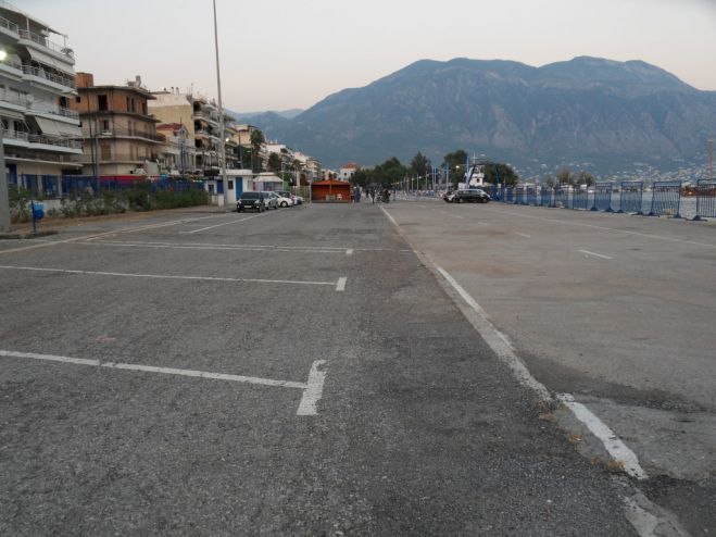 Καλαμάτα | Χώρος στάθμευσης λειτουργεί στο λιμάνι