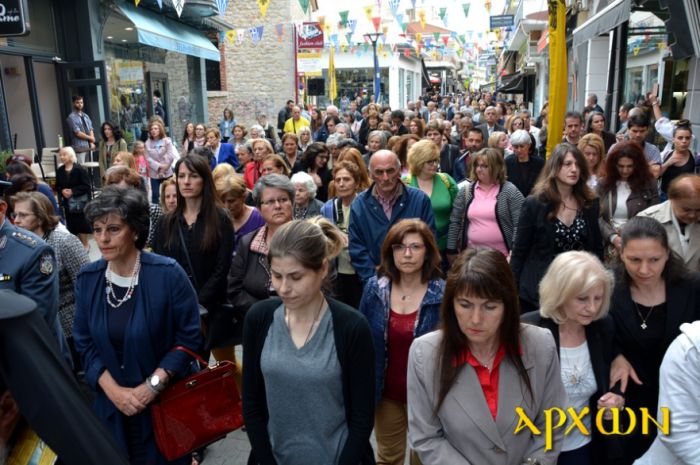 Πολυαρχιερατικός Εσπερινός για τους Πολιούχους της Τρίπολης (εικόνες)