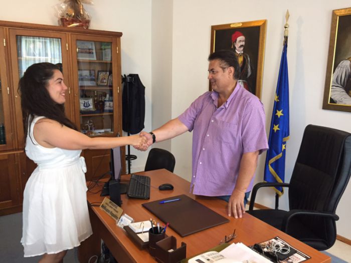 Με Σουηδή επιστήμονα Αρκαδικής καταγωγής συναντήθηκε ο Πρόεδρος του ΝΠΔΔ Δήμου Τρίπολης (εικόνες)