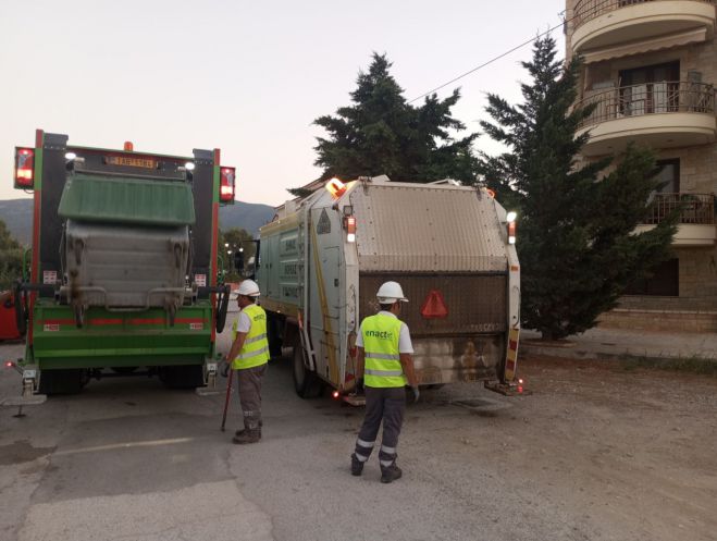 Δήμος Βόρειας Κυνουρίας | Καθαρισμός και πλύσιμο των κάδων απορριμμάτων