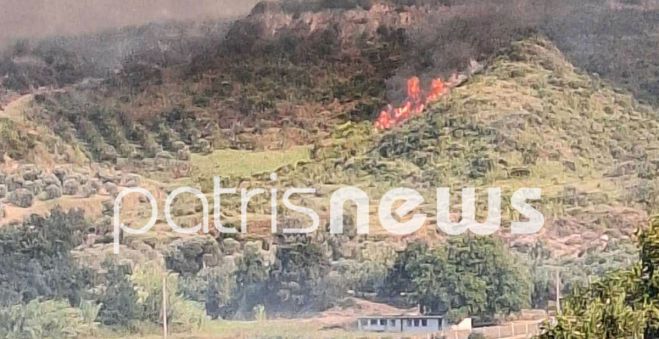 Ένας εγκαυματίας από την πυρκαγιά στην Αρχαία Ολυμπία