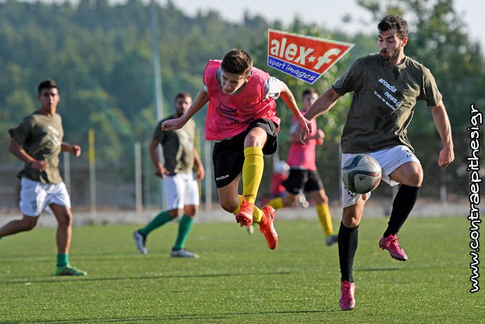 Φιλική ισοπαλία ανάμεσα σε ΑΕΚ Τρίπολης και Τεγέα (εικόνες)