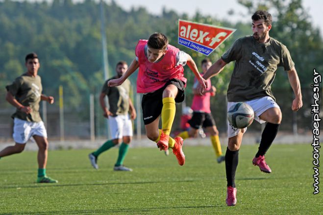 Φιλική ισοπαλία ανάμεσα σε ΑΕΚ Τρίπολης και Τεγέα (εικόνες)