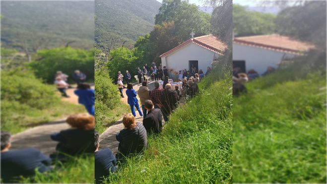 Γιόρτασε το γραφικό εκκλησάκι του Αη Νικόλα στο Πράσινο Γορτυνίας (εικόνες)